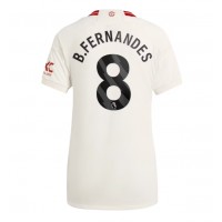 Fotbalové Dres Manchester United Bruno Fernandes #8 Dámské Alternativní 2023-24 Krátký Rukáv
